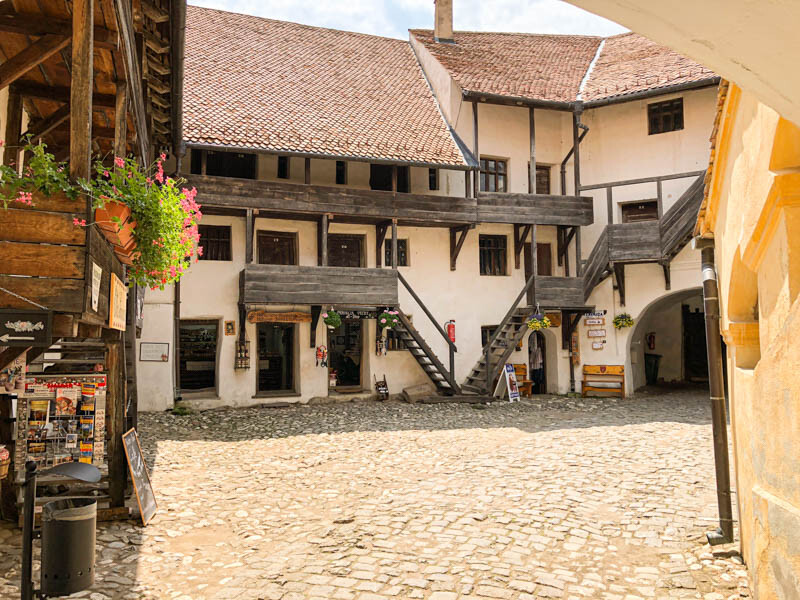 Prejmer Interior Courtyard